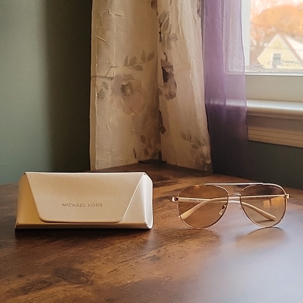 Michael Kors Aviator Sunglasses